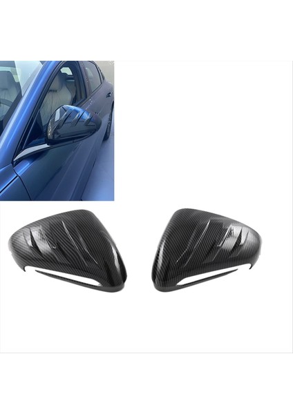 Araba Yan Kapı Ayna Kapağı Dikizle Ayna Kapak Trim Koruyucu Karbon Fiber Byd Cout / Byd Atto 4 (Yurt Dışından) fiyatları