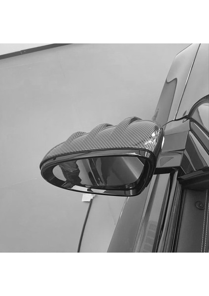 Araba Yan Kapı Ayna Kapağı Dikizle Ayna Kapak Trim Koruyucu Karbon Fiber Byd Cout / Byd Atto 4 (Yurt Dışından) fırsatları