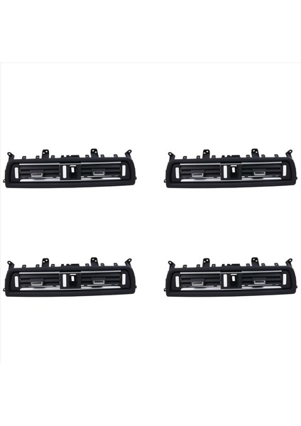 4x Merkez Konsol Klima Havalandırma Grill Outlet Panel Kapağı For-Bmw 5 Serisi F10 F11 F18 64229209136 Lhd (Yurt Dışından)