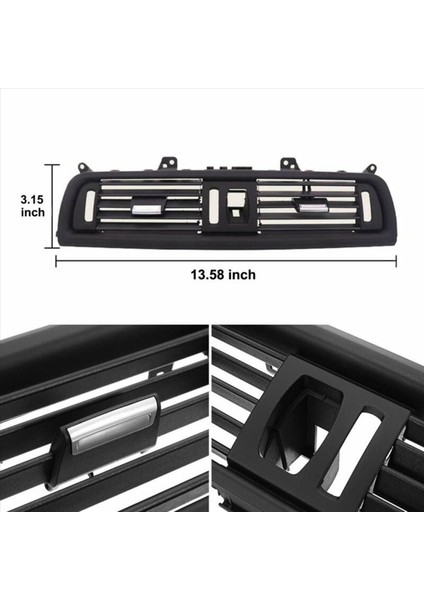 4x Merkez Konsol Klima Havalandırma Grill Outlet Panel Kapağı For-Bmw 5 Serisi F10 F11 F18 64229209136 Lhd (Yurt Dışından) fırsatları