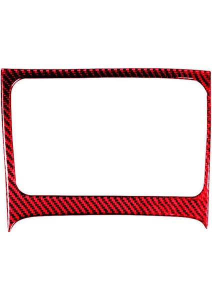 Honda Civic 8 Gen 2006-2011 Için Kırmızı Karbon Fiber Saklama Kutusu Çerçeve Döşeme (Yurt Dışından)