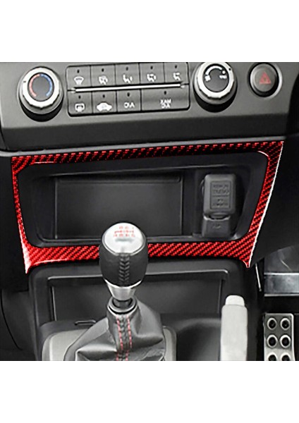 Honda Civic 8 Gen 2006-2011 Için Kırmızı Karbon Fiber Saklama Kutusu Çerçeve Döşeme (Yurt Dışından) indirimleri