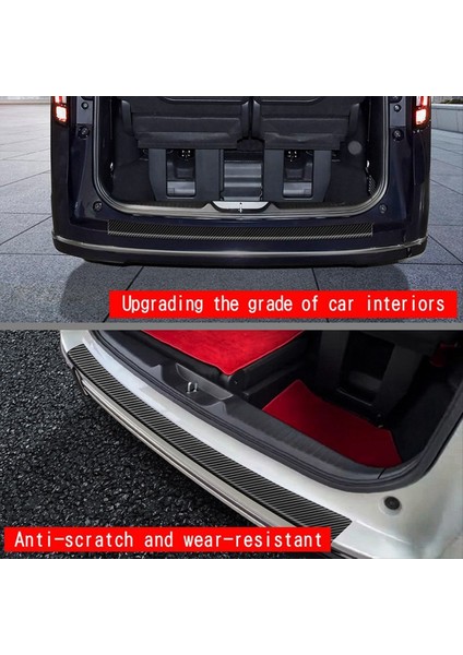 Araba Gövde Koruma Döşeme Şeritleri Honda Için Stepwgn Rp8 Araba Arka Koruma Koruyucu Döşeme Şeritleri Karbon Fiber (Yurt Dışından) indirimleri