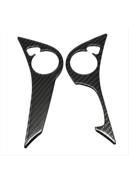 Karbon Fiber Direksiyon Simidi Düğmesi Kapak Honda Accord 2013-17 Için Tip B (Yurt Dışından)