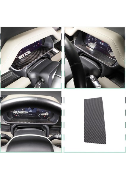 Land Rover Defender Için Karbon Fiber 90 110 130 2020-2024 Gösterge Paneli Panel Kapak Trim Iç Aksesuarlar (Yurt Dışından) indirimleri