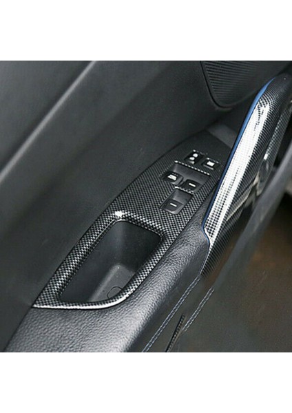 Hyundai Veloster Için 3pcs 2011-2017 Karbon Fiber Pencere Kaldırma Anahtarı Düğmesi Paneli Kapak Trim Iç Dekorasyon (Yurt Dışından) indirimleri