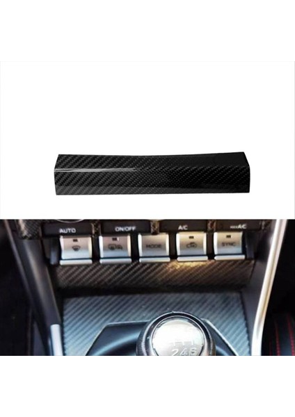 Toyota GR86 Subaru Brz 2022+ Lhd Için Gerçek Karbon Fiber Araç Ac Kontrol Kapağı Trim (Yurt Dışından) indirimleri