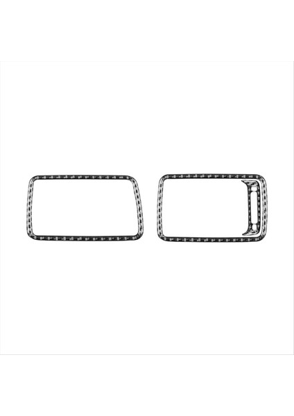 Honda Civic Için Karbon Fiber 9 2012-2015 Eş Pilot Gösterge Tablosu Hava Havalandırma Trim Iç Aksesuarlar Lhd (Yurt Dışından)