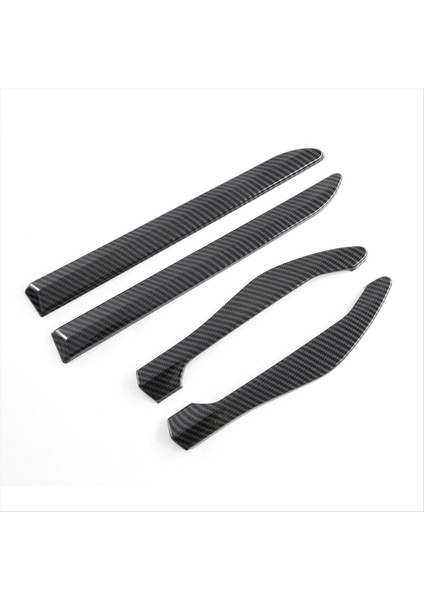 4pcs Yan Kanat Paneli Trim Kapağı Dekorasyon Byd Conta / Byd Atto 4 Için Karbon Fiber Rengi (Yurt Dışından) indirimleri