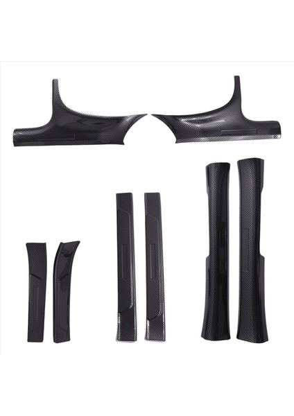 Içeride + Dış Kapı Eşik Korumaları Kapı Eşiği Giriş Koruyucusu Dekor Karbon Fiber Renk Byd Conta / Byd Atto 4 (Yurt Dışından) indirimleri