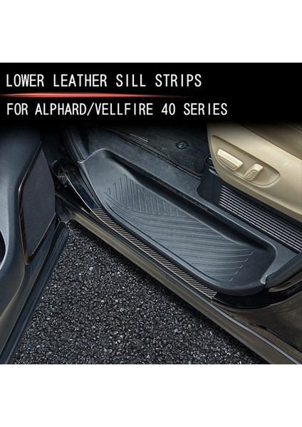 Toyota Alphard/vellfıre Için Araç Alt Eşihli Strıps Trım Stacter 40 Serisi 2023+ Sıll Strıt (Yurt Dışından) fırsatları