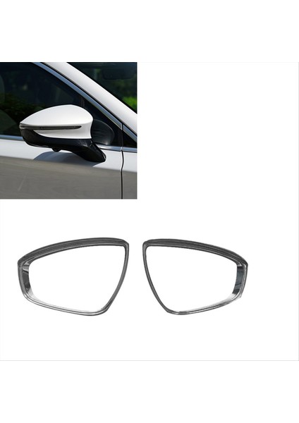 Araba Yan Kapı Ayna Trim Dikizle Ayna Çerçevesi Dekorasyonu Byd Tang Için (Yurt Dışından) fiyatları