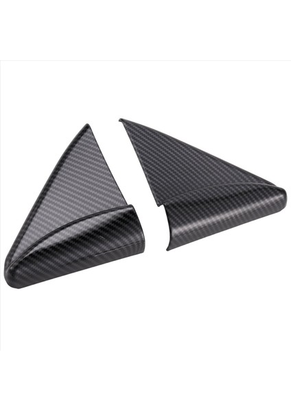 Nissan Navara Için NP300 2016-2021 Karbon Fiber Otomobil Iç A-Pillar Hoparlör Boynuz Kapağı Döşeme Çerçevesi Sticker Aksesuarları (Yurt Dışından)