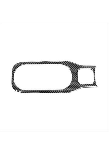 Toyota Corolla / Cross 2019-2023 Için Karbon Fiber Merkez Kontrol Su Kupası Tutucu Kapak Döşeme Iç Aksesuarları (Yurt Dışından)