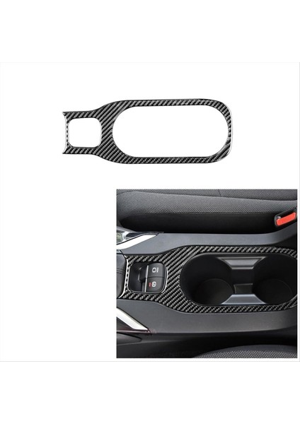 Toyota Corolla / Cross 2019-2023 Için Karbon Fiber Merkez Kontrol Su Kupası Tutucu Kapak Döşeme Iç Aksesuarları (Yurt Dışından) fiyatları