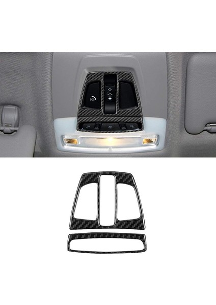 Karbon Fiber Okuma Işık Kapağı Trim Dekoratif Çıkartma F20 F30 F34 F34 F32 X1 X5 F15 X6 F16 Araç Iç Aksesuarları (Yurt Dışından) fiyatları
