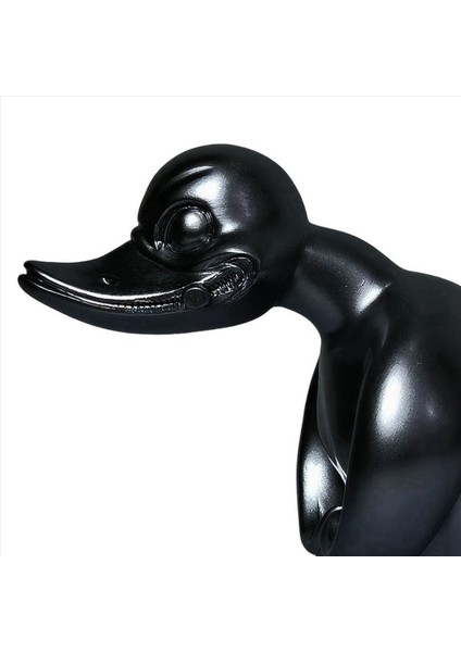 2x Angry Duck Araba Hood Süsleme Araba Ön Kaput Sticker Araba Gösterge Tablosu Dekor Güçlü Ördek Dekorasyon Aksesuarları Siyah (Yurt Dışından) indirimleri