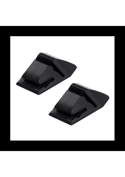 2x Çok Fonksiyonlu Kart Bilet Tutucu Otomatik Araba Kimliği Ic Klip Siyah Gösterge Tablosu Kapı Yapıştırıcı Klipsleri Araba Stil (Yurt Dışından)