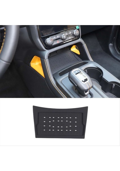 Ford Ranger 2023 2024 Iç Aksesuarlar Için Merkez Konsol Kablosuz Şarj Anti-Slip Silikon Mat Mat Matla (Yurt Dışından) fiyatları