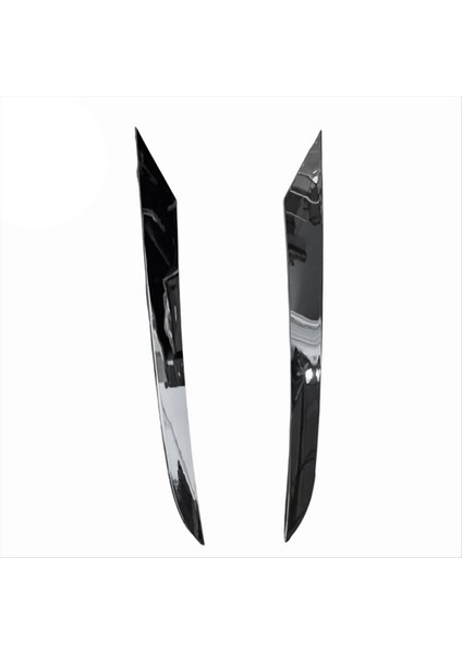 1paır Araç Ön Tampon Krom Trim Şerit Kapağı 86375-J1000 86376-J1000 Hyundai Fiesta Için 2018-2021 Dekoratif Şerit (Yurt Dışından)