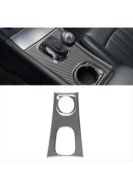Mercedes Için Karbon Fiber Lhd Benz C Sınıfı W203 05-2007 Merkez Konsol Dişli Vites Paneli Kapak Trim Iç Aksesuarlar (Yurt Dışından) fırsatları