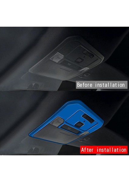 Toyota Tacoma 2024 Araç Iç Aksesuarları Için Araba Ön Okuma Işık Döşeme Kapağı Çatı Lamba Panel Çerçevesi A (Yurt Dışından) fiyatları