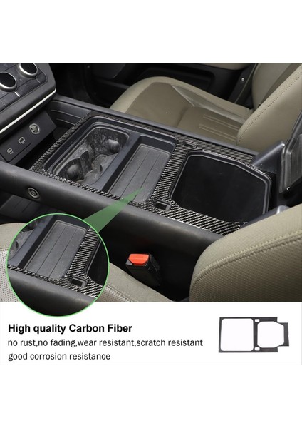Land Rover Defender Için Karbon Fiber 90 110 130 2020-2024 Merkez Konsol Depolama Paneli Kapak Döşeme Iç Aksesuarlar (Yurt Dışından) indirimleri