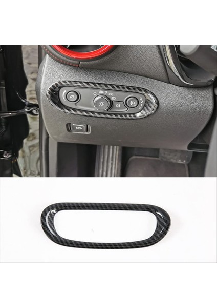 Far Anahtarı Düğmesi Düğmesi Kapak Dekoru Chevrolet Blazer Için Trim 2020-2022 Lhd Aksesuarlar Karbon Fiber (Yurt Dışından) modelleri