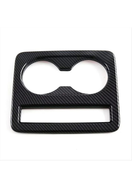 Toyota Camry 2024 2025 Iç Aksesuarlar Karbon Fiber Için Arka Koltuk Fincan Tutucu Kapak Döşeme (Yurt Dışından)