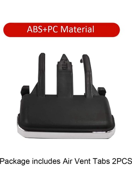 2 Set Araç Aksesuarları 1 Set Ön Orta Yan Hava Havalandırma Outlet Sekme Klipsleri ve 1 Set Hava Havalandırma Kapağı Iç Kapı Toyu Trim (Yurt Dışından) indirimleri