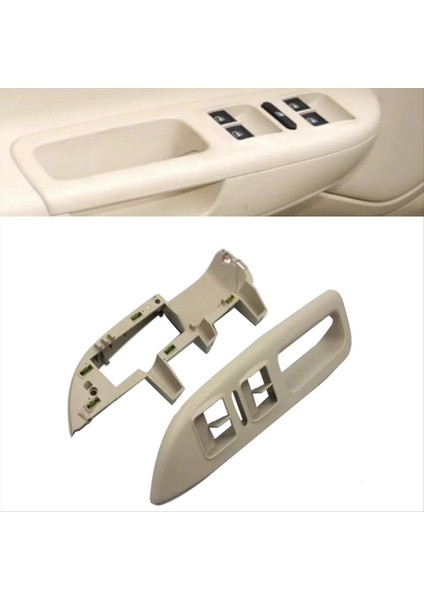 Araba Sol Ön Pencere Asansör Paneli Anahtarı Kapak+Taban Braket Plakası 1Z1867175 1Z1867171 Skoda Octavia Için 2004-2013 Lhd (Yurt Dışından) fırsatları