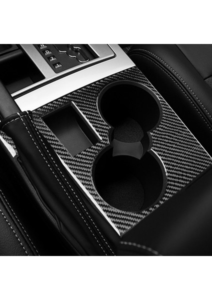 Jeep Liberty Için Karbon Fiber 2008-2012 Merkez Konsol Kupası Tutucu Kapak Trim Sticker Iç Aksesuarlar (Yurt Dışından) indirimleri