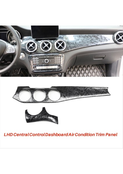 2pcs Lhd Merkez Konsol Koşu Koşul Koşul Havalandırma Paneli Döşeme Şeridi Benz W176 Cla C117 Gla X156 2013-2018 A (Yurt Dışından) modelleri