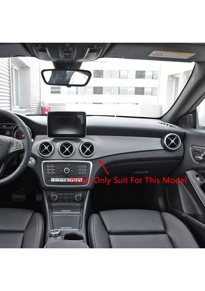 2pcs Lhd Merkez Konsol Koşu Koşul Koşul Havalandırma Paneli Döşeme Şeridi Benz W176 Cla C117 Gla X156 2013-2018 A (Yurt Dışından) indirimleri