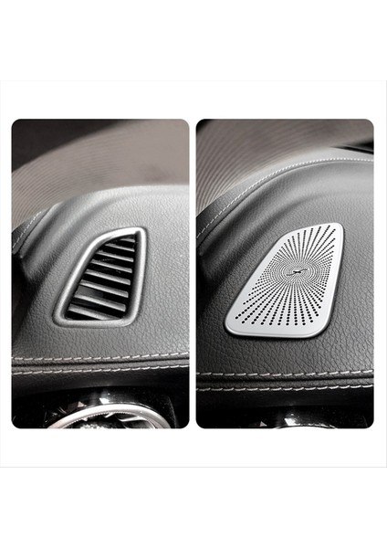 Araba Gösterge Tablosu Korna Kapak Hava Çıkış Trim Mercedes Benz Glc C-Sınıfı W205 C260 C200 X253 2015-2021 Hoparlör Kapağı (Yurt Dışından) indirimleri