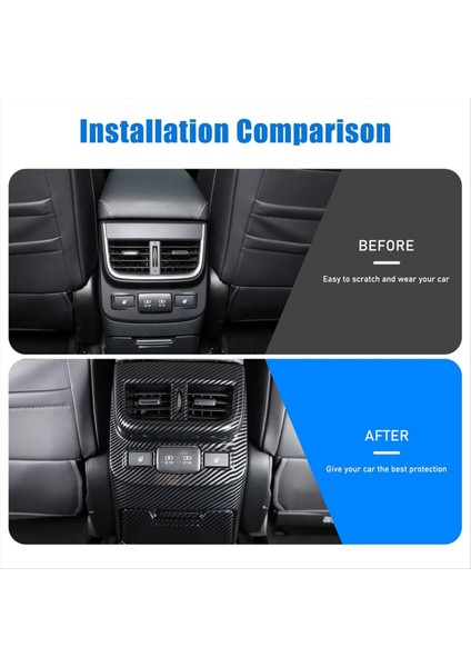 Subaru Outback 2021 2022 2023 Anti Kick Kapak Koruyucu Aksesuarlar Karbon Fiber (Yurt Dışından) fırsatları