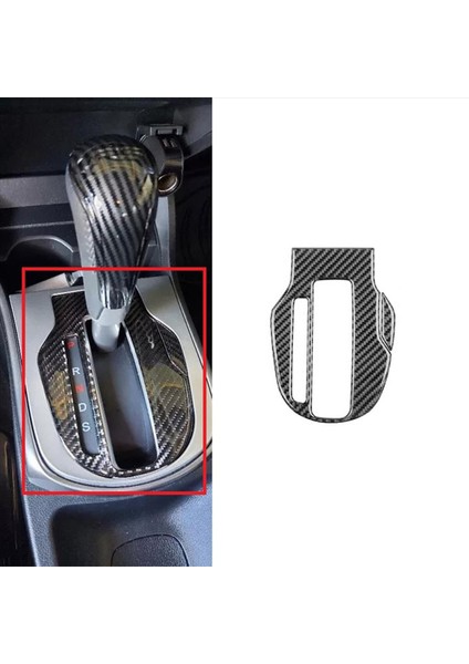 Honda Fit 2014-2018 Için 4x Karbon Fiber Araç Dişli Vites Paneli Kapak Trim Dekor Etiketi (Yurt Dışından) modelleri