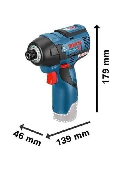 Professional Gdr 12V-110 Akülü Darbeli Somun Sıkma (12 Volt, 2 x 3,0 Ah Akü, Şarj Cihazı, L-Boxx Çanta, 110 Nm Maks. Tork, 1/4" Altıgen Uç Girişi) fiyatları