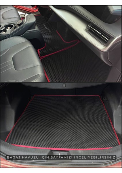 Peugeot 308 2022 uyumlu havuzlu eva oto paspas paspas seti