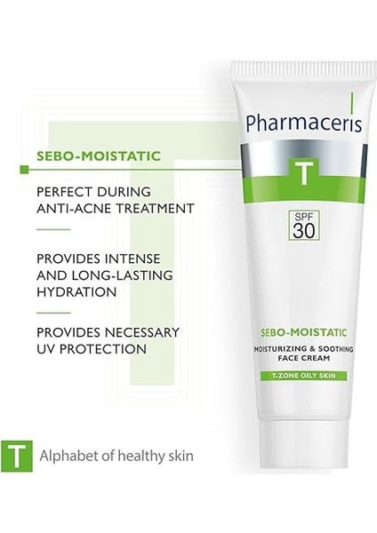T Sebomatt Moistatic Intensive Hydrating Cream Spf 30 50 ml Akneli Cilt Kremi fırsatları