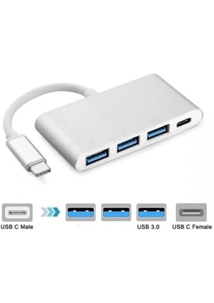 USB 3.0 3 Port Çoklayıcı Dönüştürücü Çevirici Macbook fiyatları