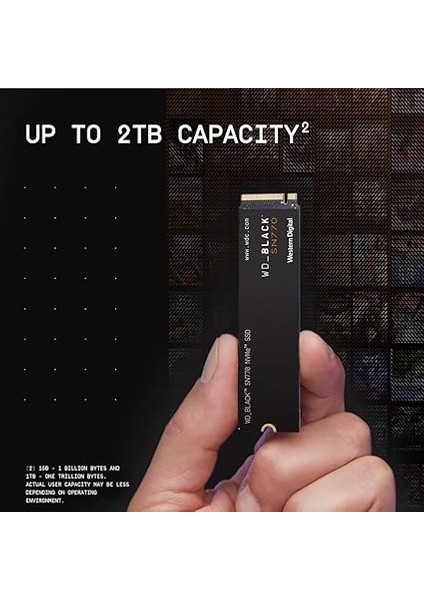 SN770 2tb Nvme Dahili Gaming-Ssd; Pcıe Gen4 Teknolojisi, 5.150 Mb/saniyeye Kadar. Okuma Hızı, M.2 indirimleri