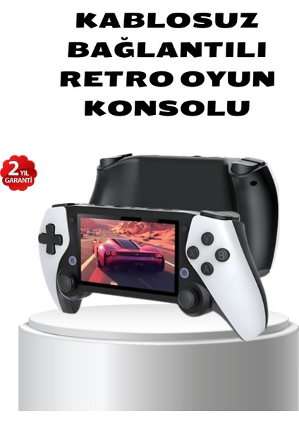 Taşınabilir Retro Oyun Konsolu – 4.3 Inç Ekran, 64 GB Hafıza ve Klasik Oyun Arşivi
