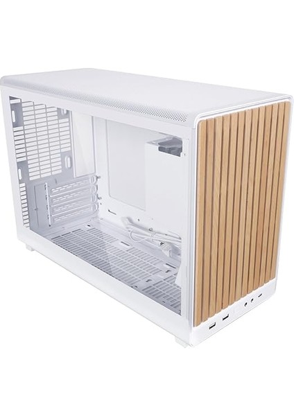 Li Dan Case A3 Beyaz Ahşap Cam M-Atx Mini-Tower Kasa (G99.A3W-WDG.00) fiyatları