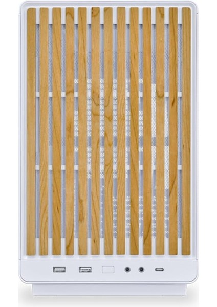 Li Dan Case A3 Beyaz Ahşap Cam M-Atx Mini-Tower Kasa (G99.A3W-WDG.00) modelleri