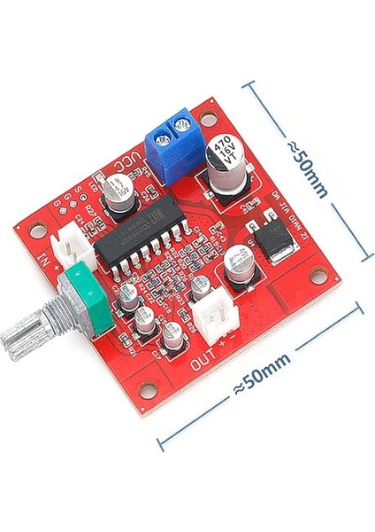 Microfon Ses Eko Yankı Tekrar Efekt Modül Yansıma Kontrol Gecikme Ayar Karaoke Dc 6-15V Gitar Enstrüman Ses Video Sinyal Teyp CD Çalar