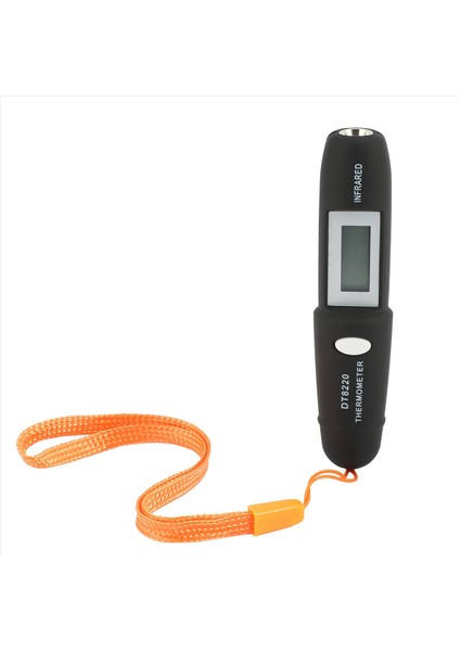 3x Temassız Mini Kızılötesi Termometre Ir Sıcaklık Dijital LCD Ekran Kızılötesi Kalem DT8220 Siyah (Yurt Dışından) fırsatları