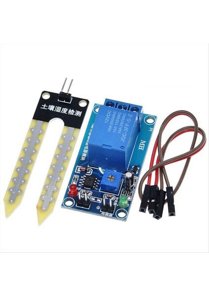 Dc 12V Toprak Nem Sensörü Rölesi Kontrol Modülü Nemin Otomatik Surması Başlangıç Anahtarı (Yurt Dışından)