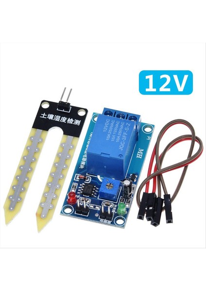 Dc 12V Toprak Nem Sensörü Rölesi Kontrol Modülü Nemin Otomatik Surması Başlangıç Anahtarı (Yurt Dışından) indirimleri