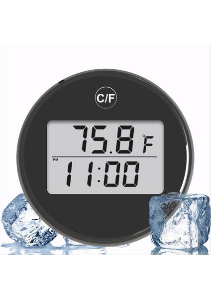 Su Banyo Termometresi Küçük Yüzer Su Geçirmez Buz Banyo Termometresi LCD ile Sergi Dergisi Su Geçirmez Soğuk Dalma (Yurt Dışından) fırsatları